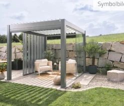 Biohort Pergola 4,5 x 3 zweifarbig, ca. B460/H264/T312 cm