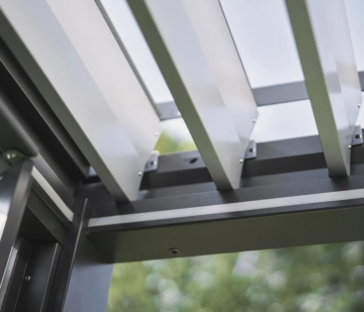 Biohort Pergola 4,5 x 3 zweifarbig, ca. B460/H264/T312 cm