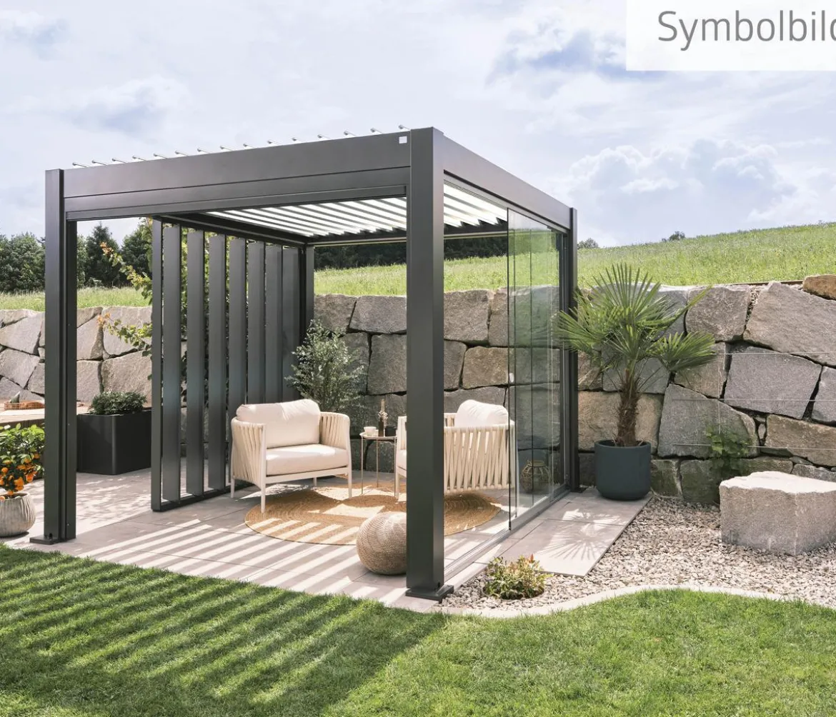 Biohort Pergola 4,5 x 3 zweifarbig, ca. B460/H264/T312 cm