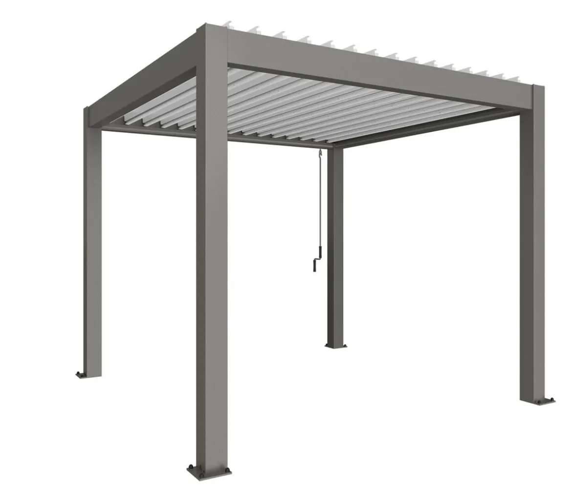 Biohort Pergola 3 x 3 zweifarbig, ca. B312/H264/T312 cm