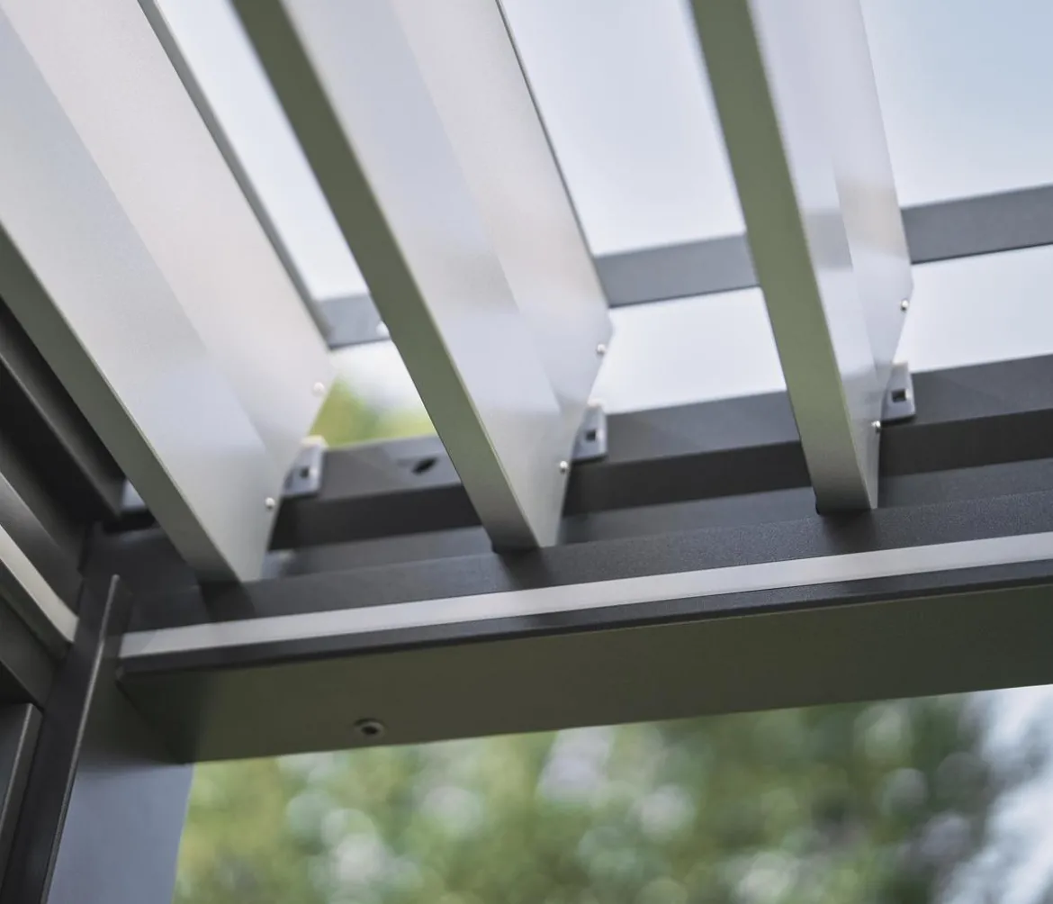 Biohort Pergola 3 x 3 zweifarbig, ca. B312/H264/T312 cm
