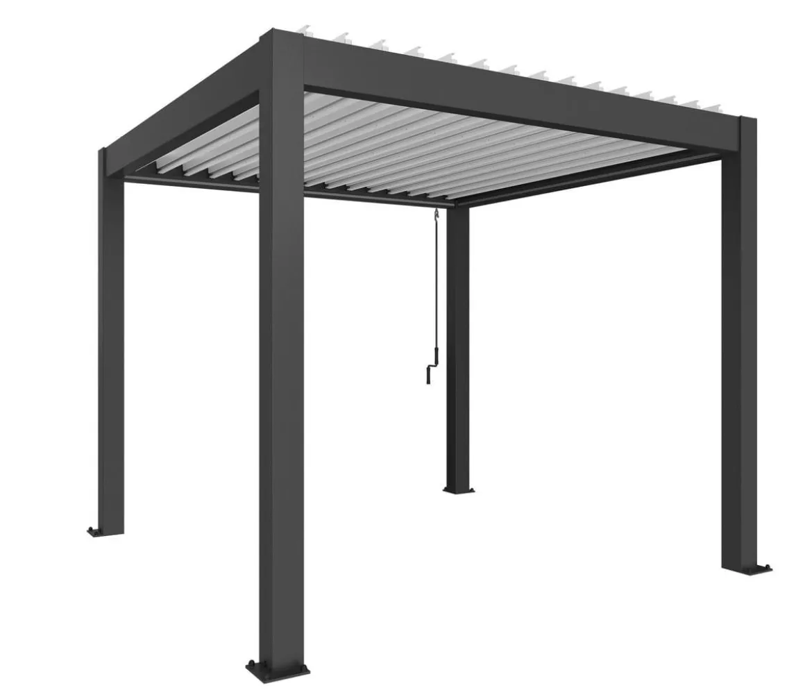 Biohort Pergola 3 x 3 zweifarbig, ca. B312/H264/T312 cm