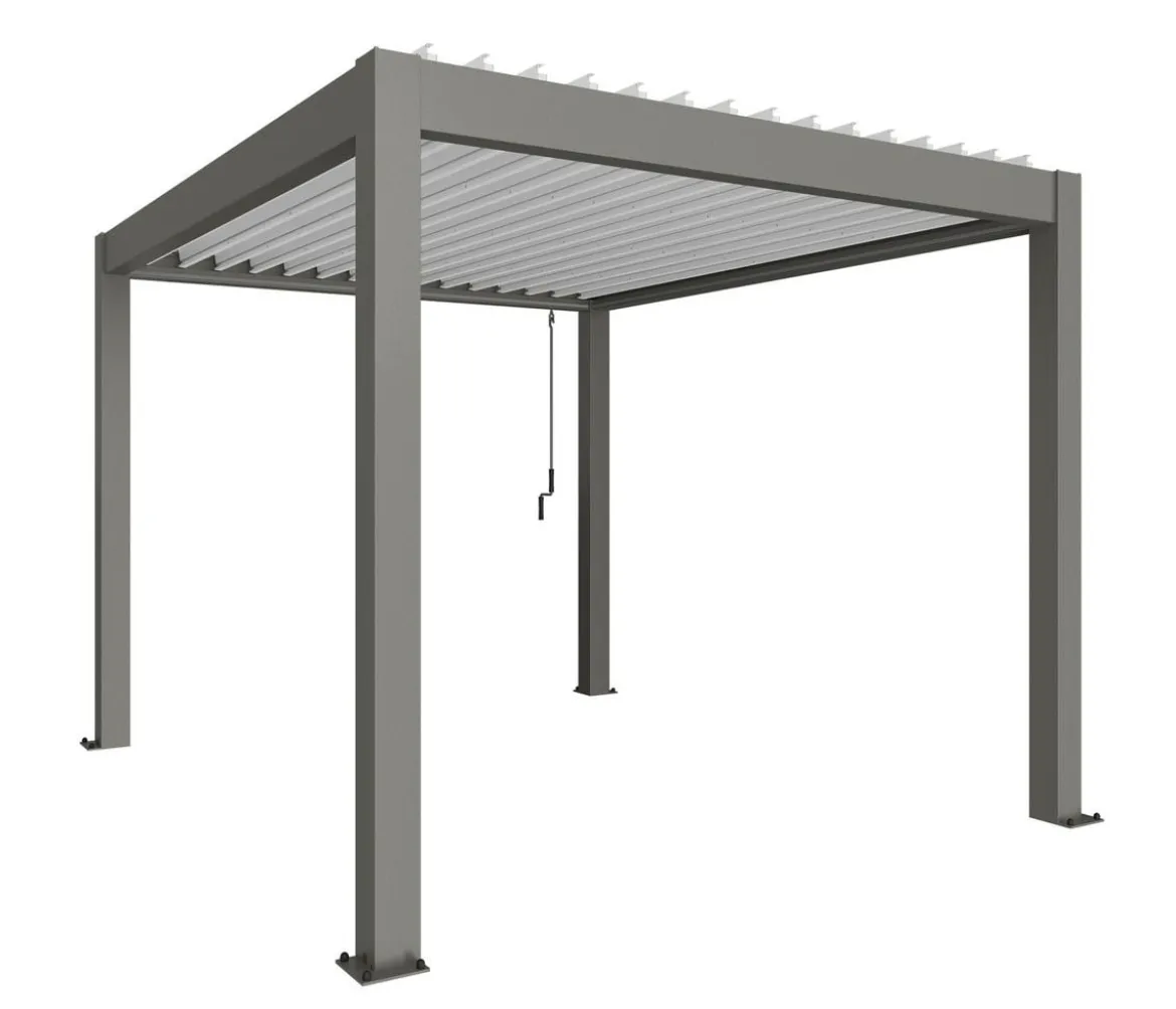 Biohort Pergola 3 x 3,5 zweifarbig, ca. B312/H264/T367,5 cm