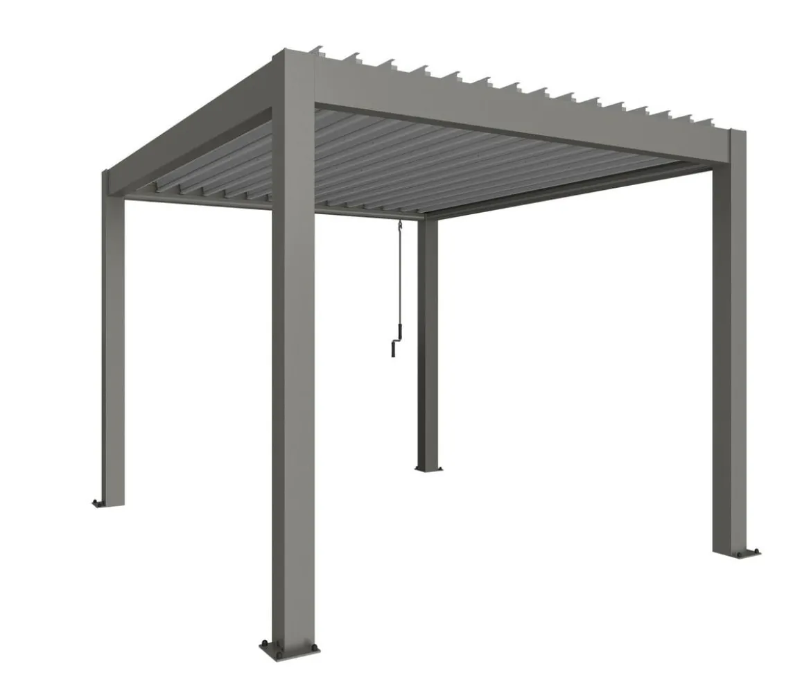Biohort Pergola 3 x 3,5 zweifarbig, ca. B312/H264/T367,5 cm