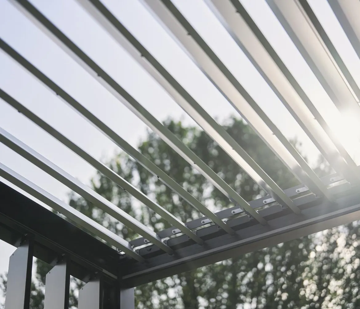 Biohort Pergola 3 x 3,5 zweifarbig, ca. B312/H264/T367,5 cm