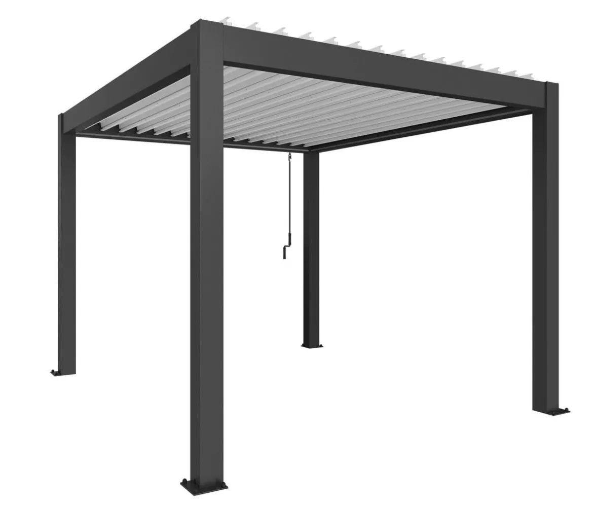 Biohort Pergola 3 x 3,5 zweifarbig, ca. B312/H264/T367,5 cm