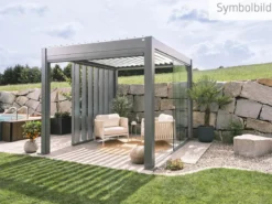 Biohort Pergola 3 x 3,5 zweifarbig, ca. B312/H264/T367,5 cm