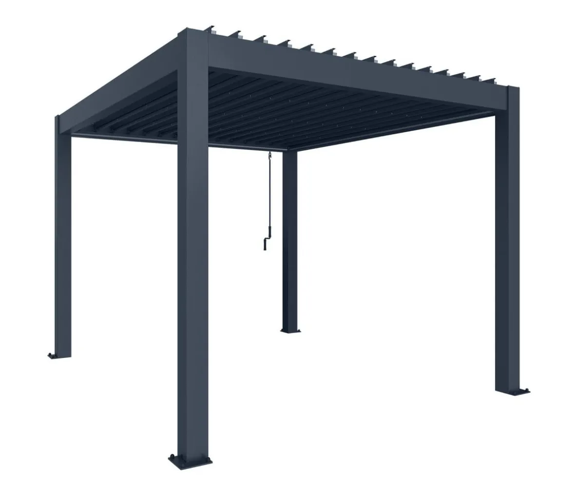 Biohort Pergola 3 x 3,5 zweifarbig, ca. B312/H264/T367,5 cm