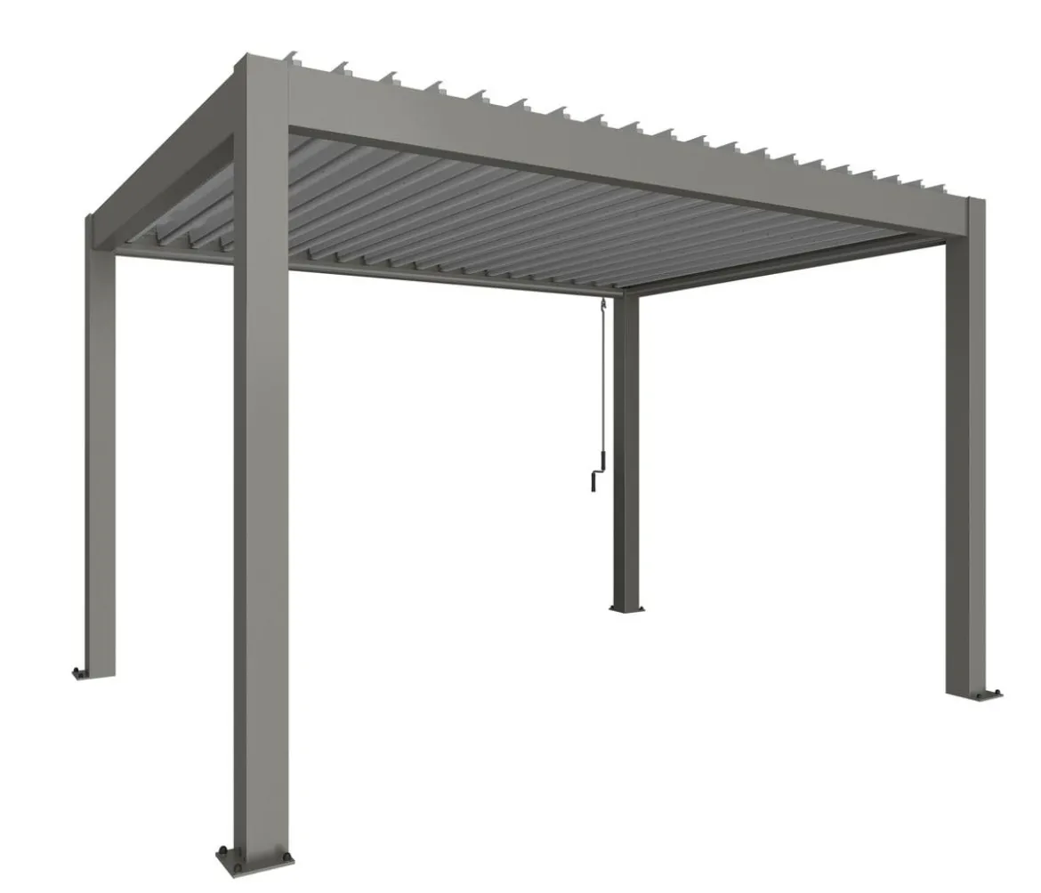 Biohort Pergola 4 x 3 zweifarbig, ca. B404,5/H264/T312 cm