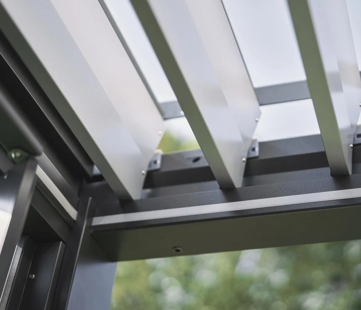 Biohort Pergola 4 x 3 zweifarbig, ca. B404,5/H264/T312 cm