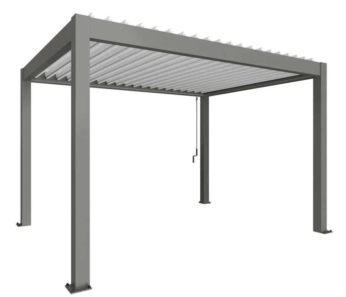Biohort Pergola 4 x 3 zweifarbig, ca. B404,5/H264/T312 cm