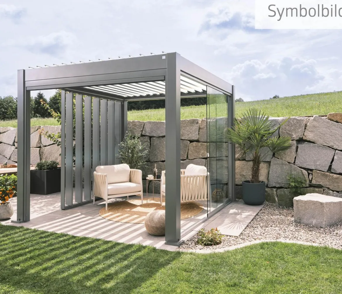 Biohort Pergola 6 x 3,5 zweifarbig, ca. B608/H364/T367,5 cm