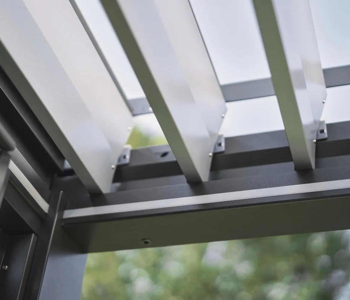 Biohort Pergola 6 x 3,5 zweifarbig, ca. B608/H364/T367,5 cm