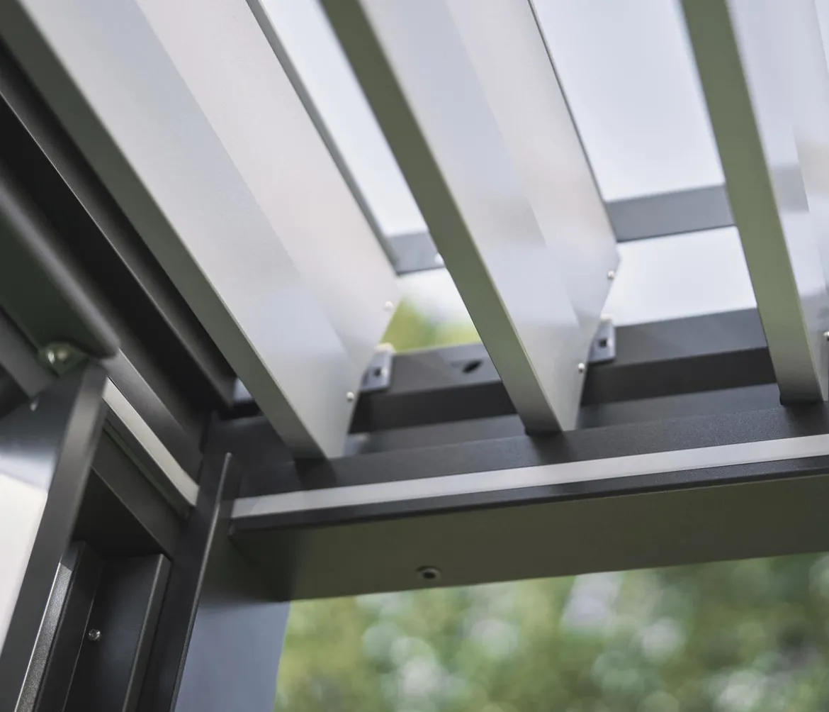 Biohort Pergola 5,5 x 3,5 zweifarbig, ca. B552,5/H264/T367,5 cm