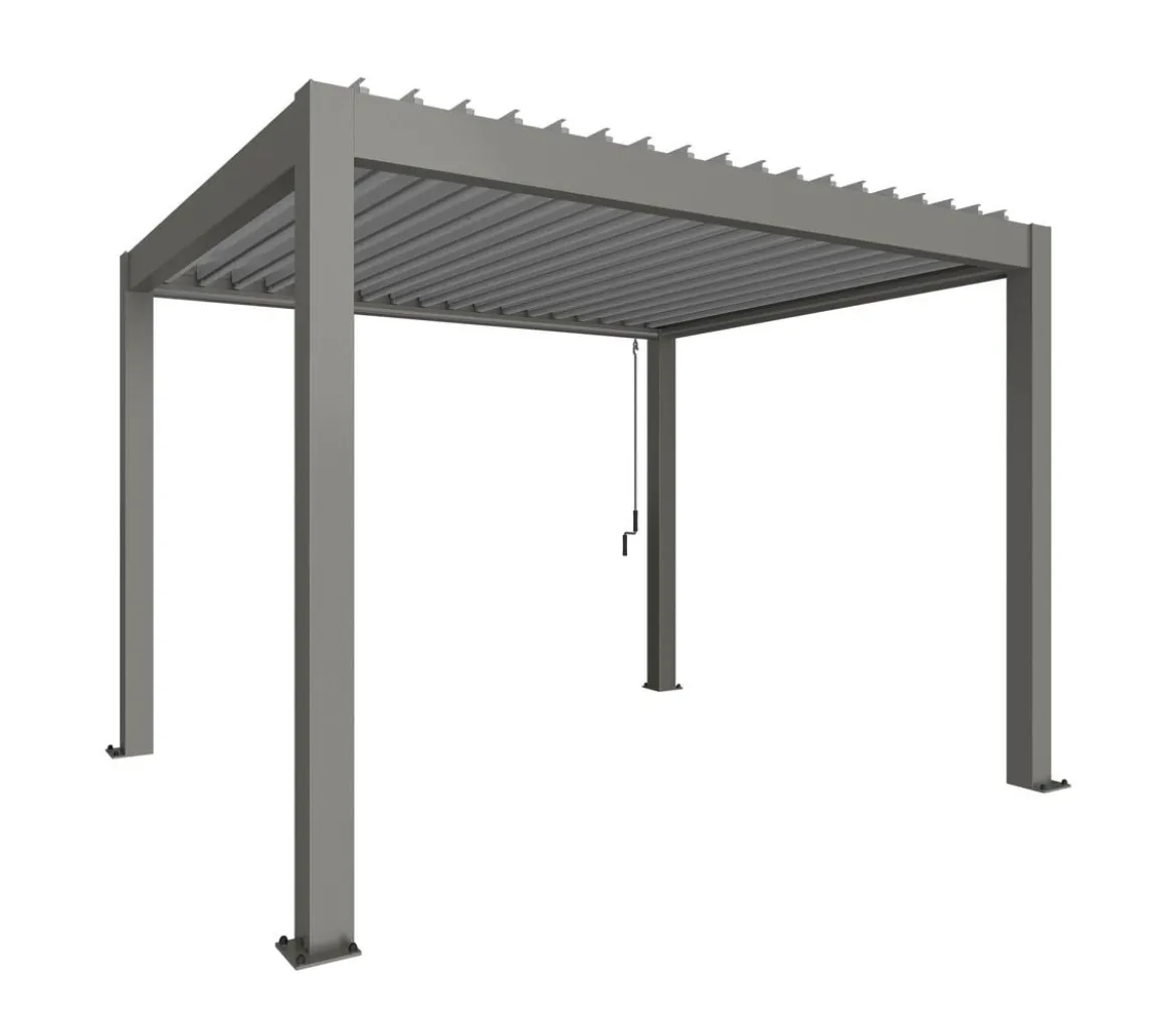 Biohort Pergola 3,5 x 3 zweifarbig, ca. B367,5/H264/T312 cm