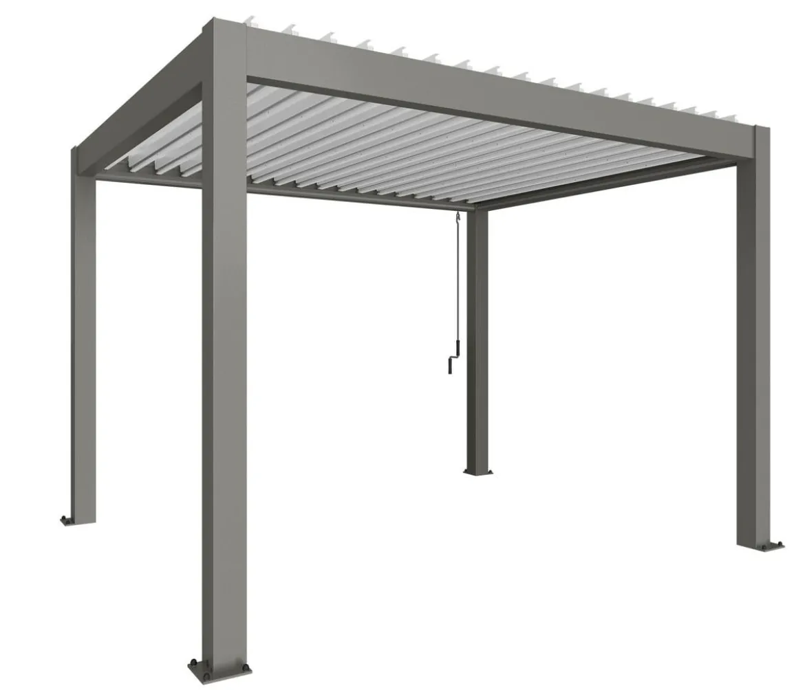 Biohort Pergola 3,5 x 3 zweifarbig, ca. B367,5/H264/T312 cm