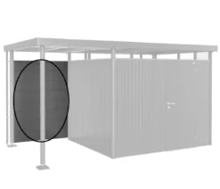 Biohort Rückwand für Seitendach HighLine H2-H5/6