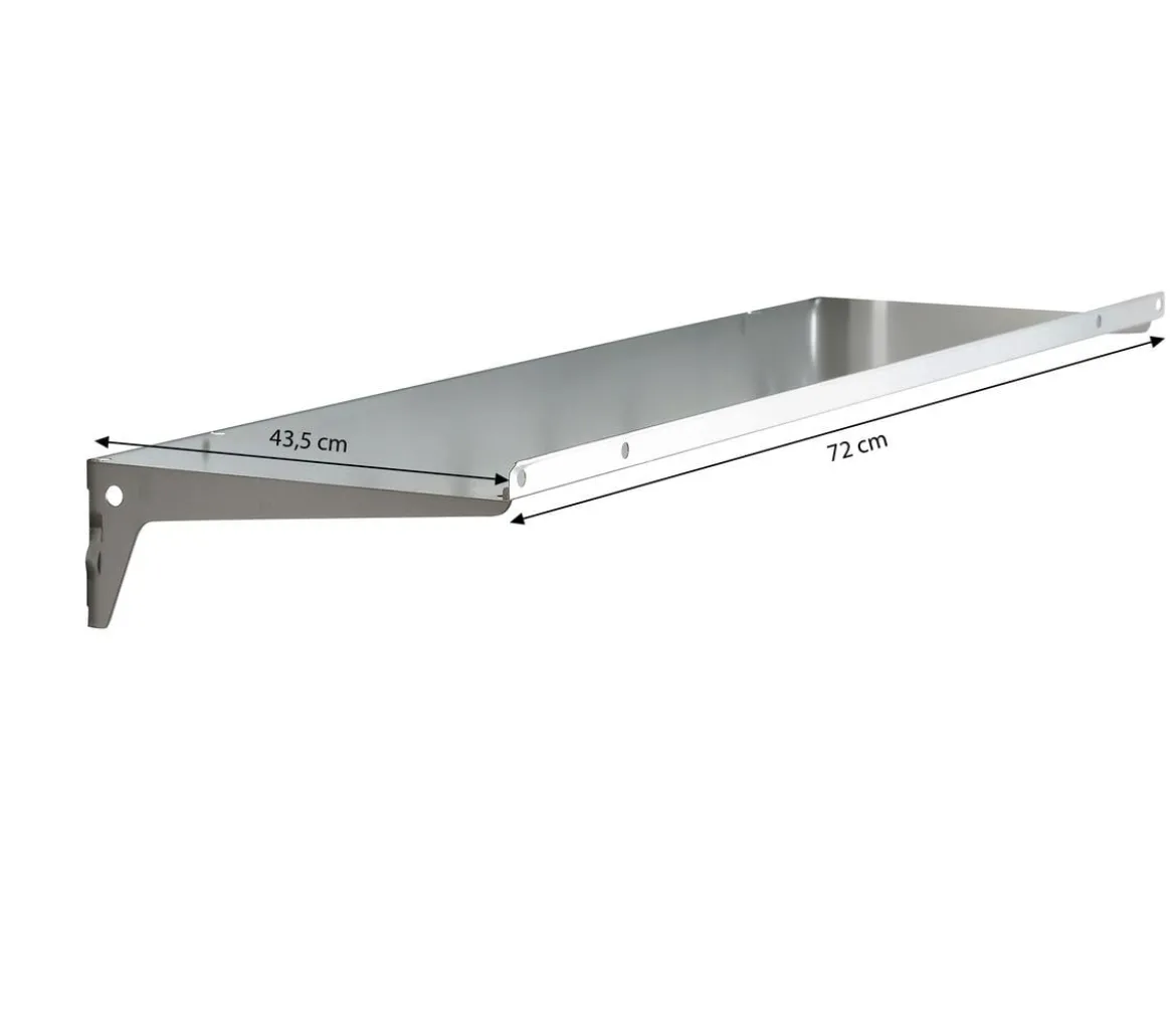 Biohort Regalböden, ca. B72/H7/T43,5 cm, 2er Set