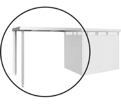 Biohort Seitendach für Gerätehaus HighLine H2