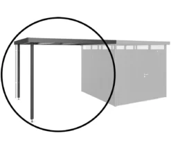 Biohort Seitendach für Gerätehaus HighLine H4