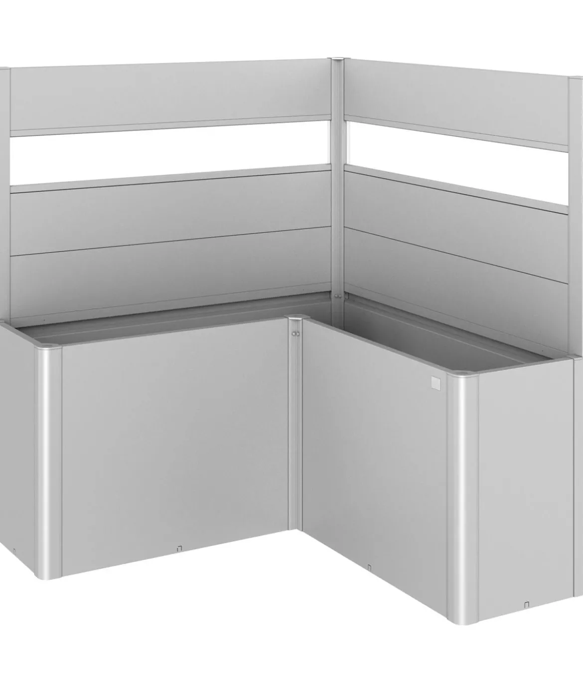 Biohort Sichtschutz Belvedere L150 mit Acrylglas, ca. B152/H91/T152 cm