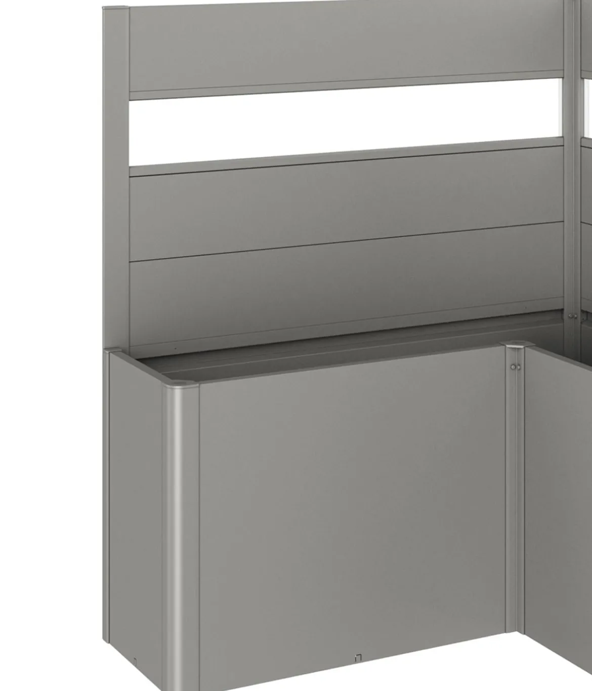 Biohort Sichtschutz Belvedere L150 mit Acrylglas, ca. B152/H91/T152 cm