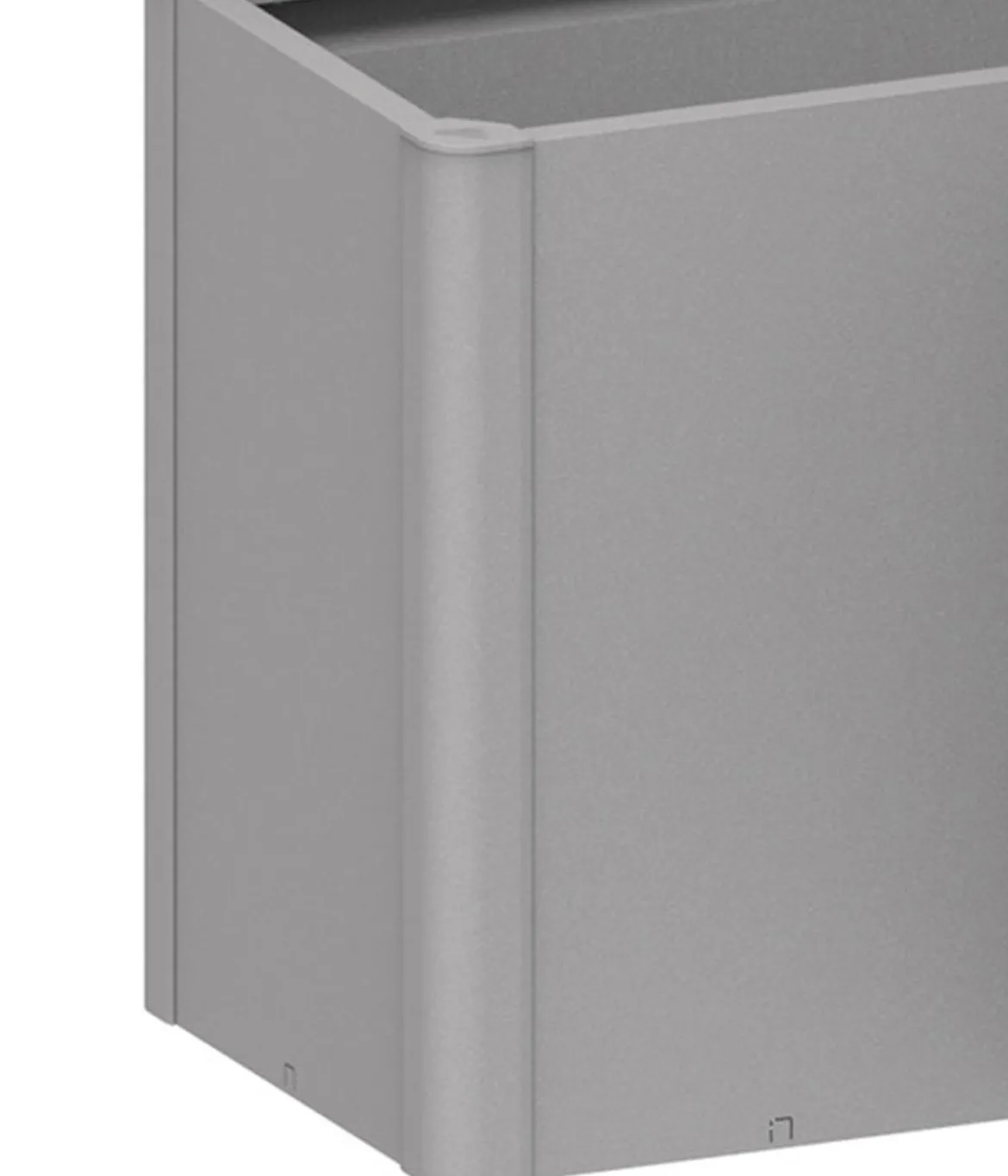 Biohort Sichtschutz Belvedere L100 mit Acrylglas, ca. B102/H91/T102 cm
