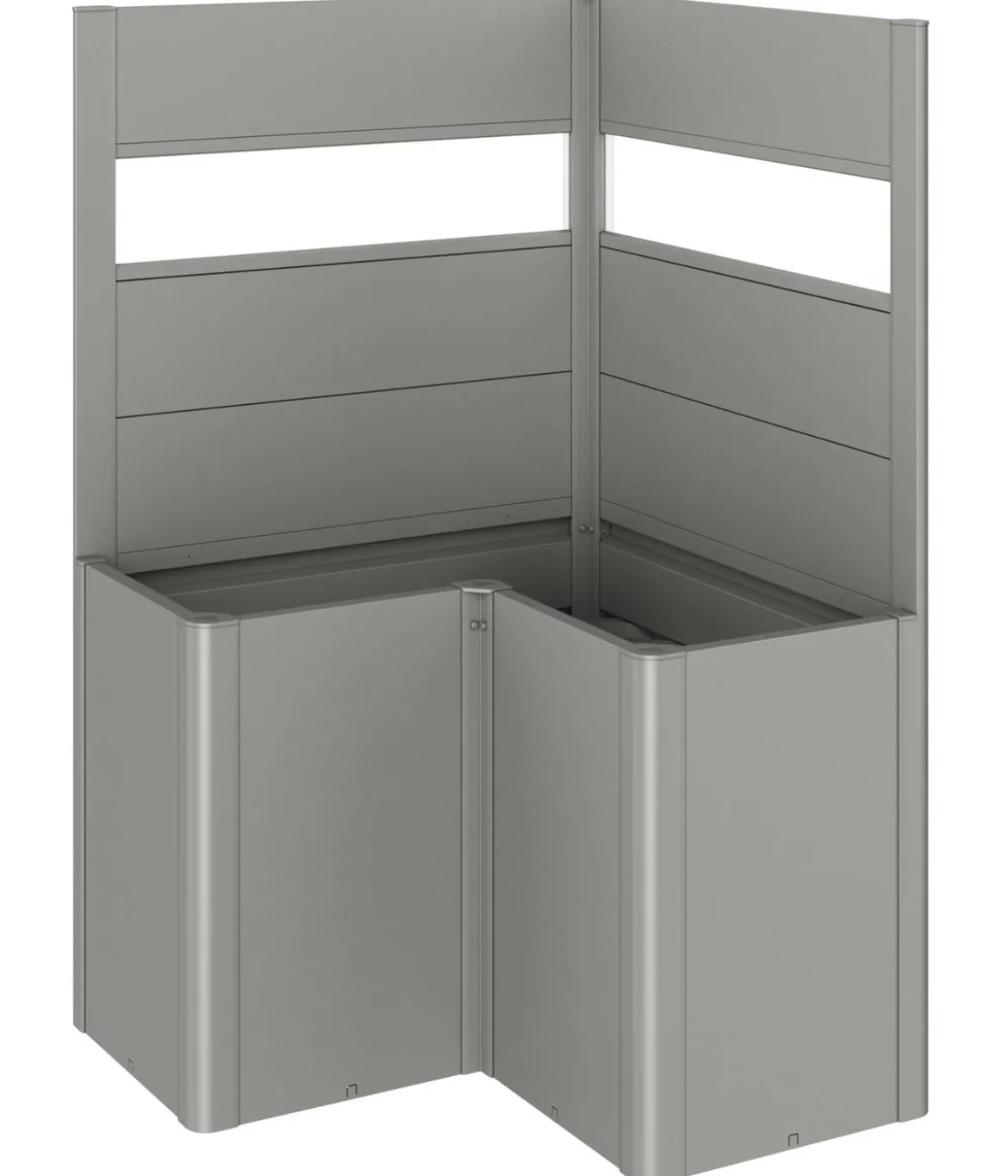 Biohort Sichtschutz Belvedere L100 mit Acrylglas, ca. B102/H91/T102 cm