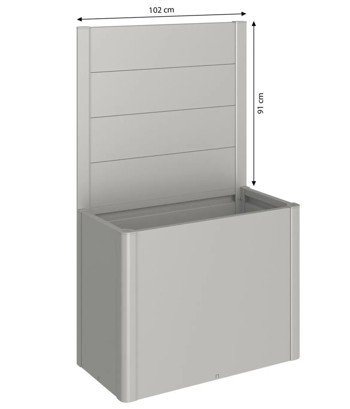 Biohort Sichtschutz Belvedere 100, ca. B102/H91/T4 cm