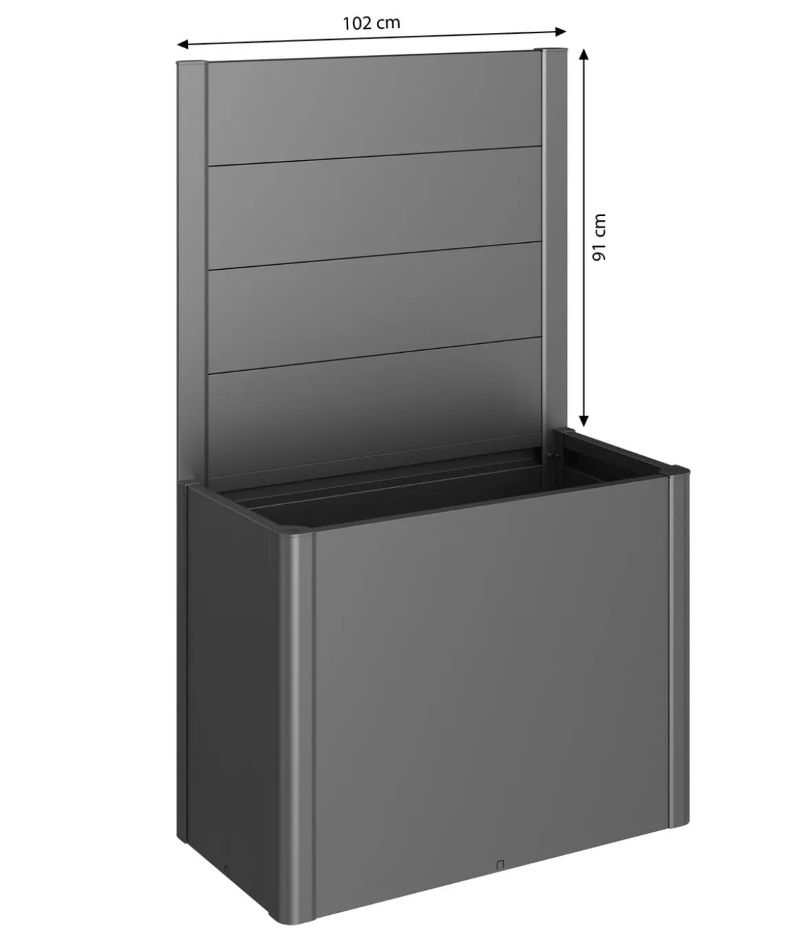 Biohort Sichtschutz Belvedere 100, ca. B102/H91/T4 cm