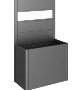 Biohort Sichtschutz Belvedere 100 mit Acrylglas, ca. B102/H91/T4 cm