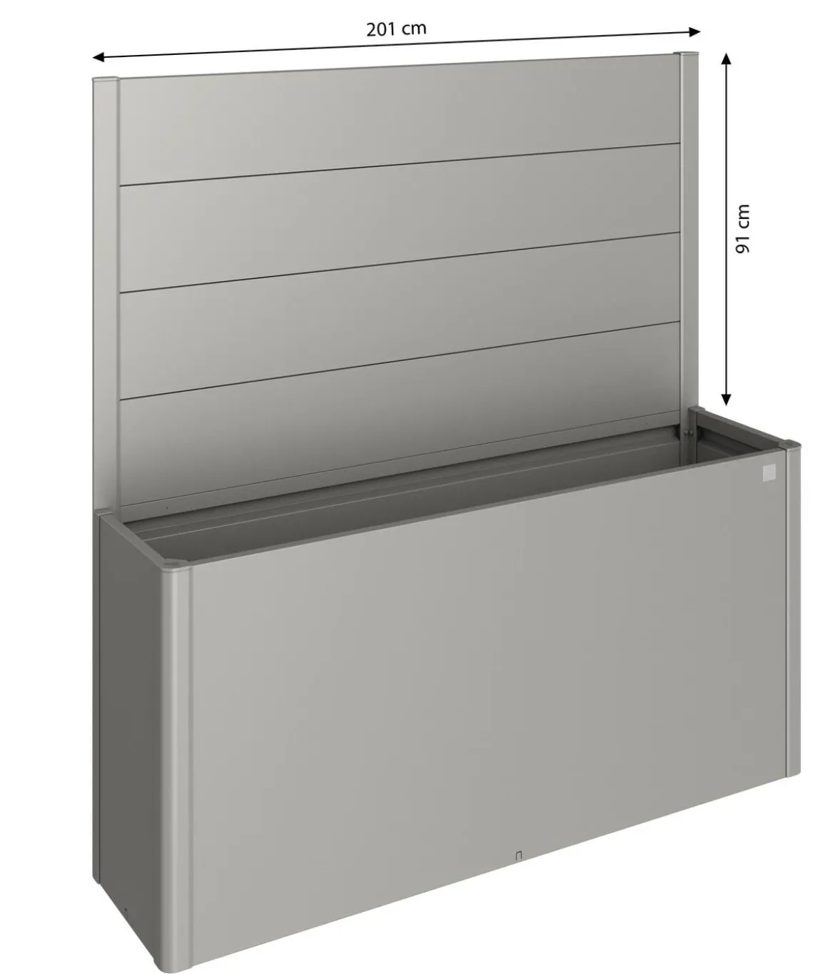 Biohort Sichtschutz Belvedere 200, ca. B201/H91/T4 cm