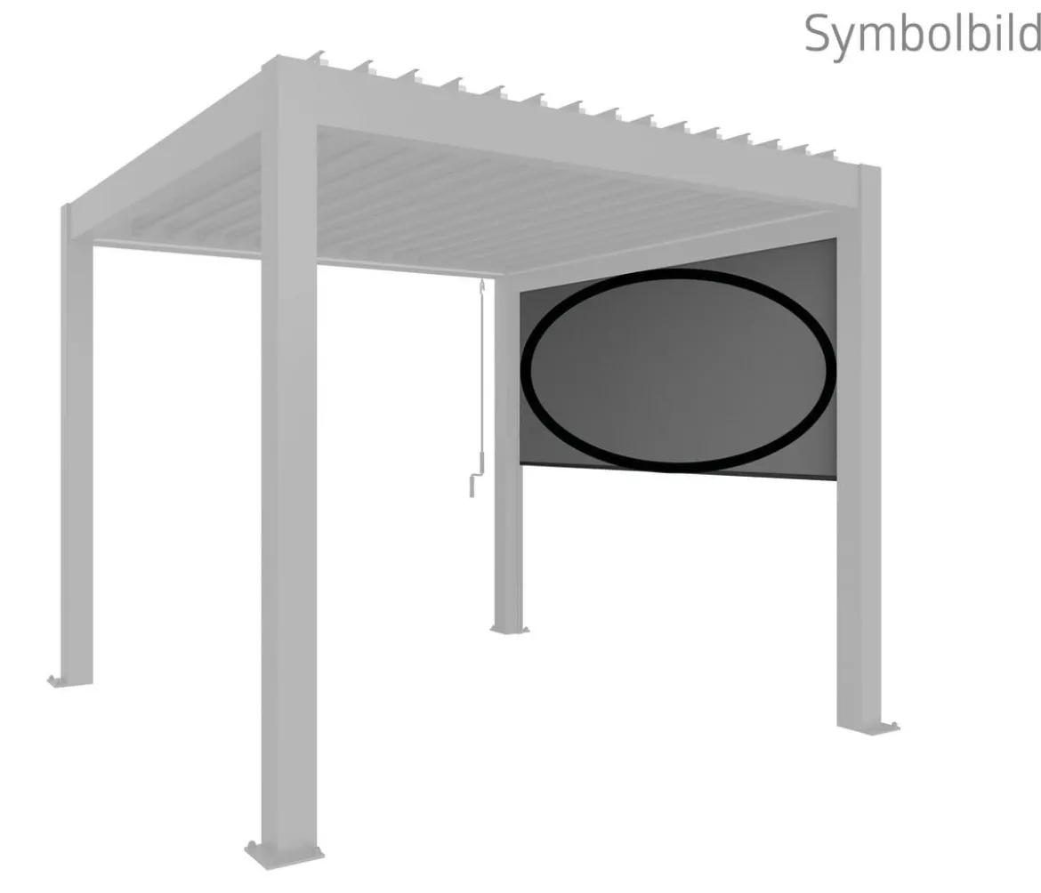 Biohort Sonnenschutzrollo Gr. 3,5 m, elektrisch, ca. B235/H10/T327 cm