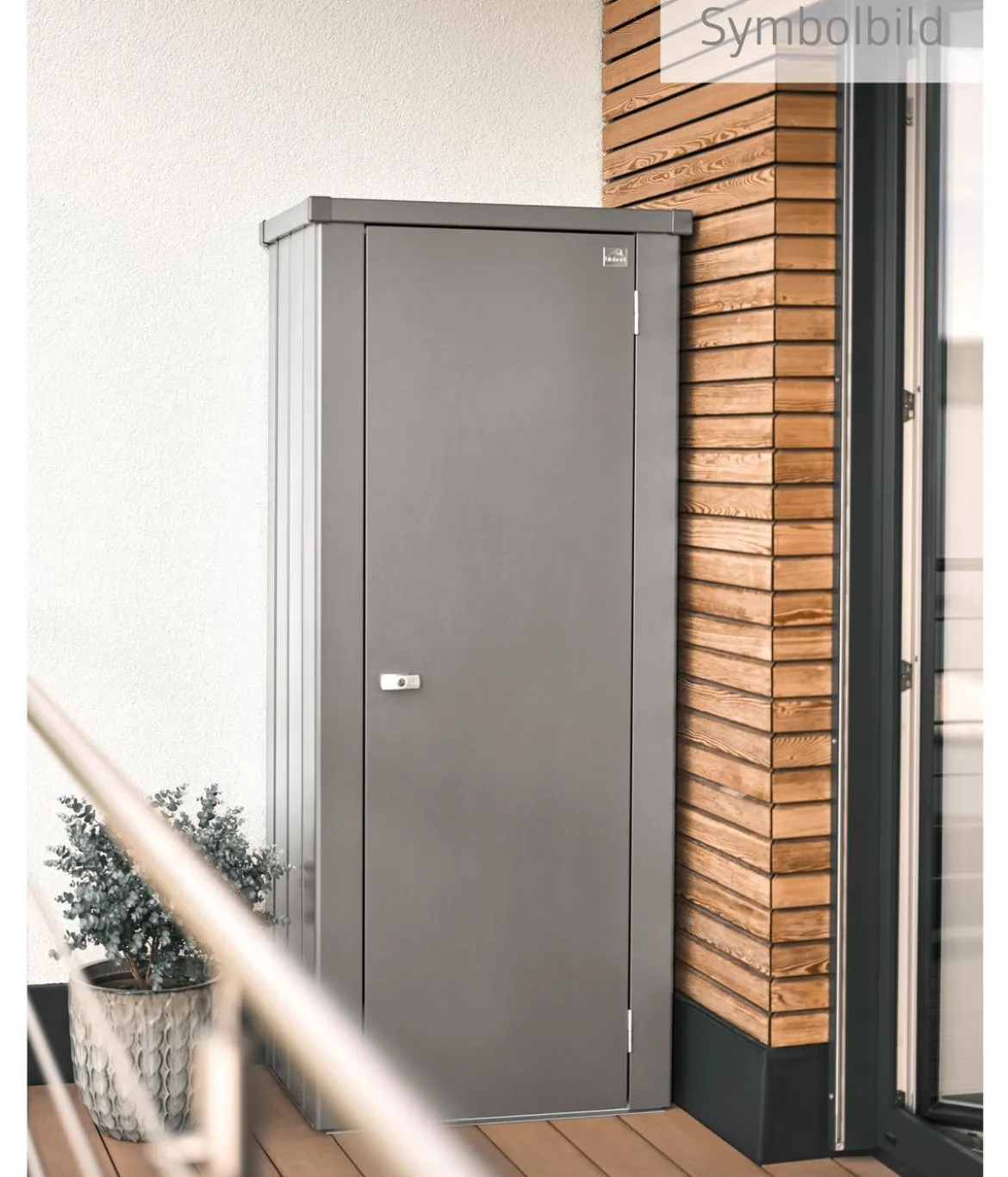 Biohort Terrassenschrank Julia M, ca. B77,7/H140,2/T57 cm