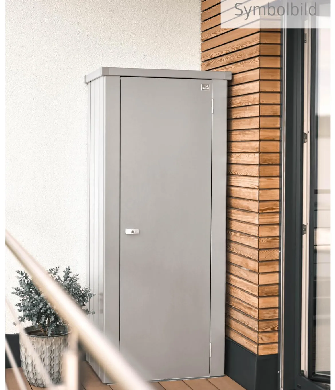 Biohort Terrassenschrank Julia L HIGH, ca. B77,7/H180,9/T87 cm