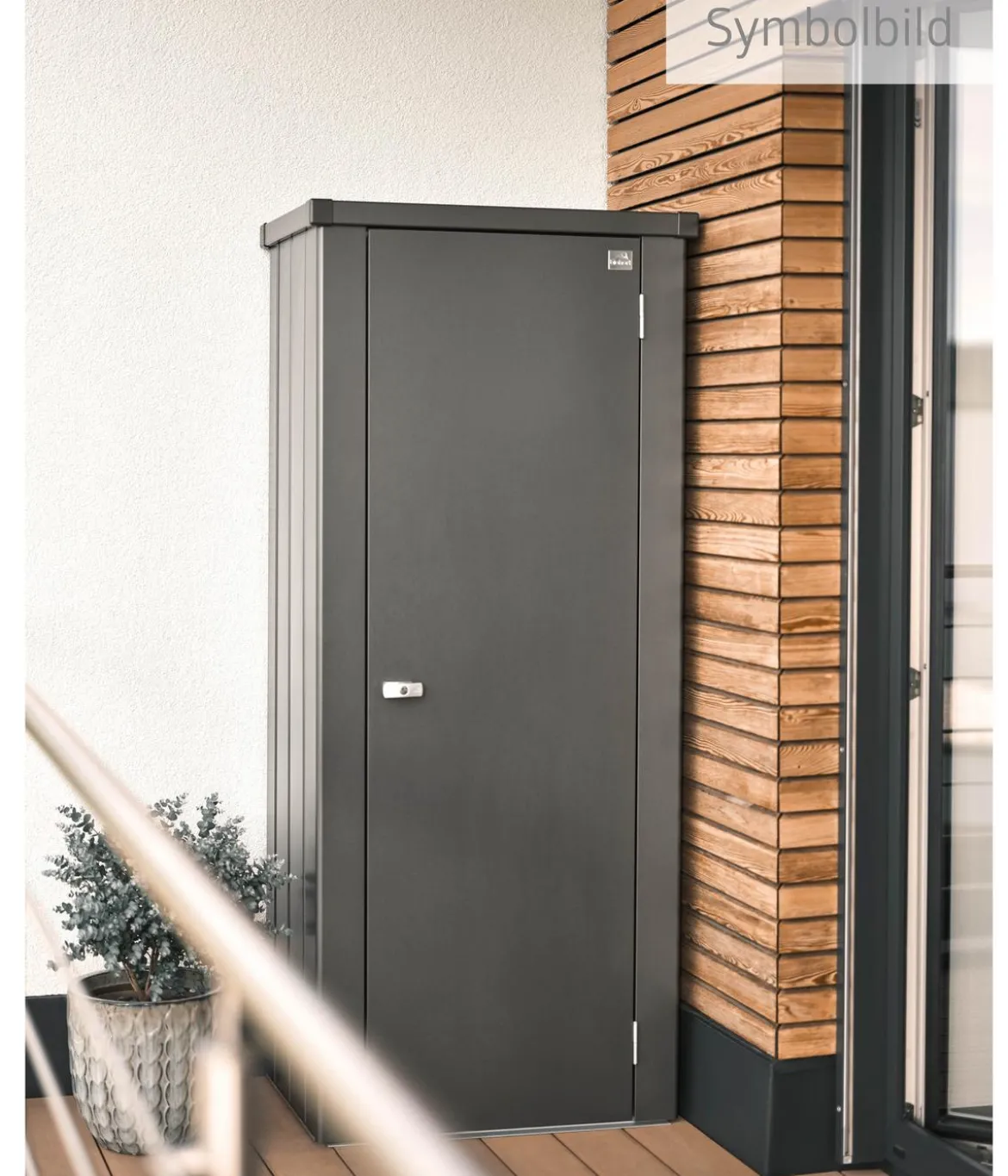 Biohort Terrassenschrank Julia L, ca. B77,7/H140,2/T87 cm