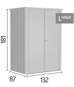 Biohort Terrassenschrank Romeo L High, ca. B132/H181/T87 cm