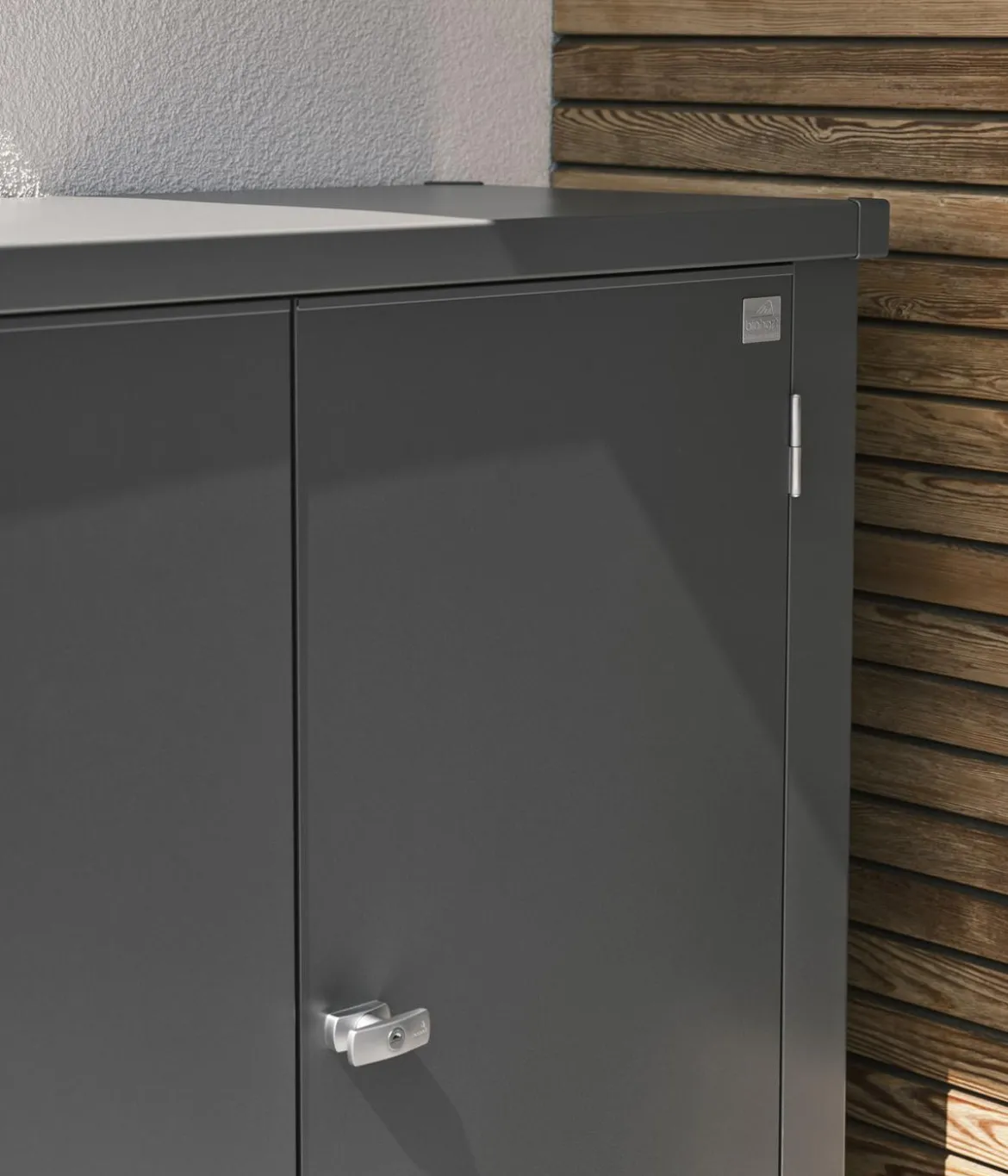 Biohort Terrassenschrank Romeo L High, ca. B132/H181/T87 cm