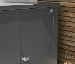 Biohort Terrassenschrank Romeo M High, ca. B132/H181/T57 cm