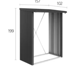 Biohort WoodStock® 150 für Kaminholz