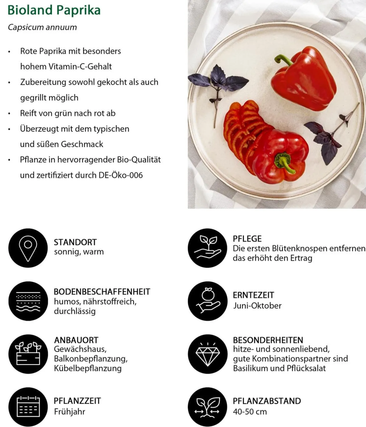 Bioland Nutzgarten-Set Gute Nachbarschaft, 6-teilig