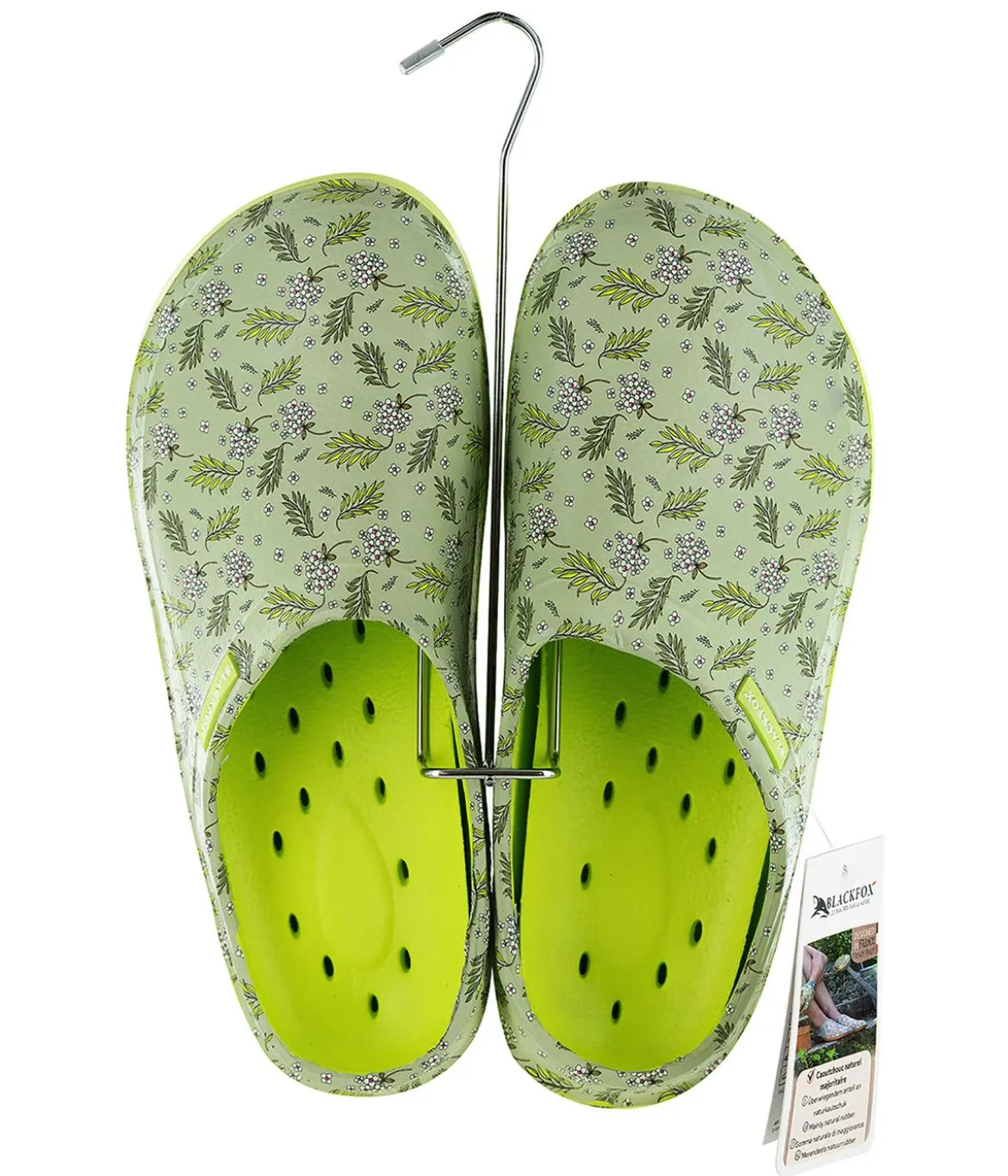 Blackfox Damen-Clog Lily, hellgrün