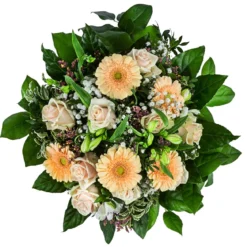 Blumenstrauß Elegance Creme, ca. Ø42 cm