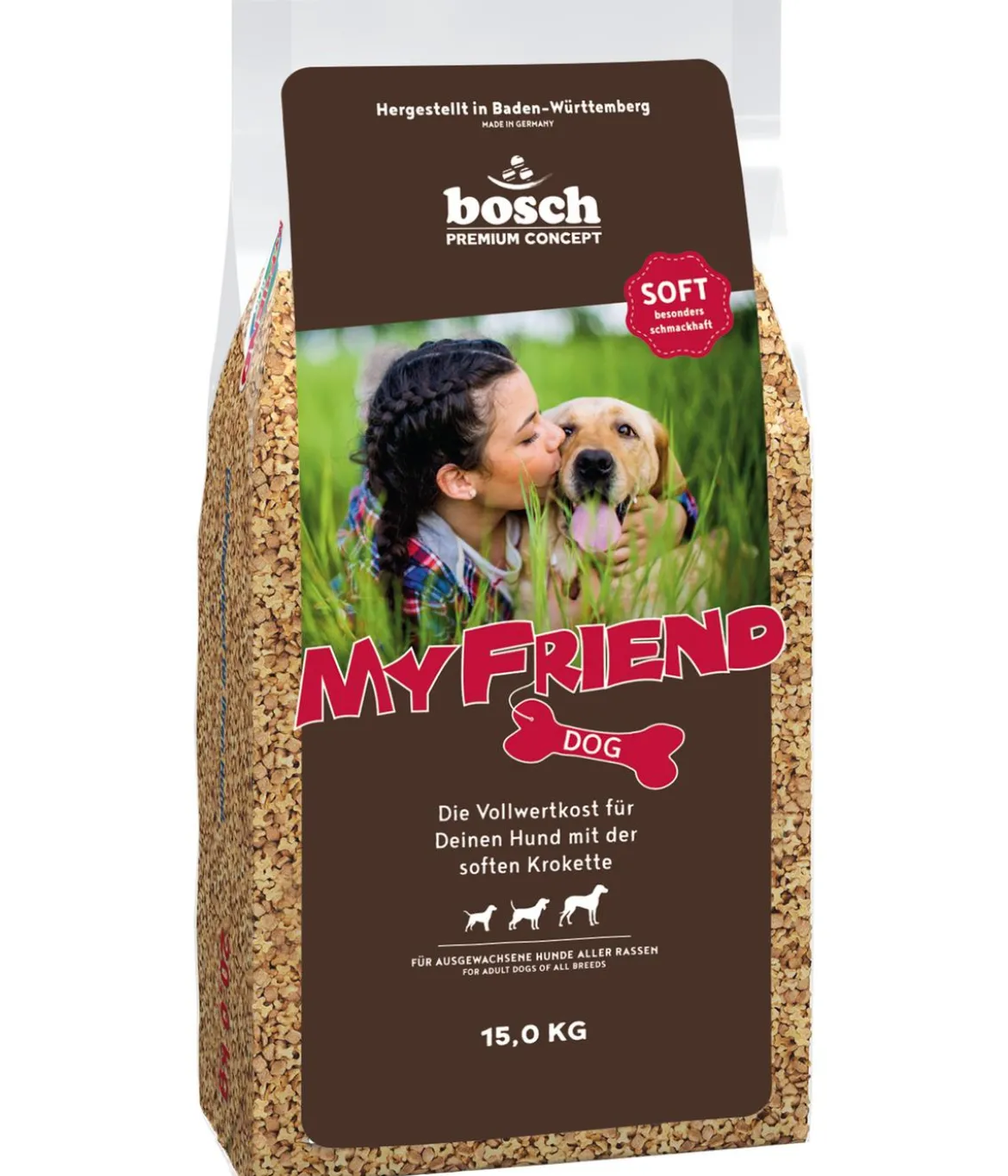 bosch Trockenfutter für Hunde My Friend Softbrocken