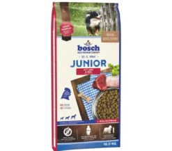 bosch Trockenfutter für Hunde High Premium Junior, Lamm & Reis