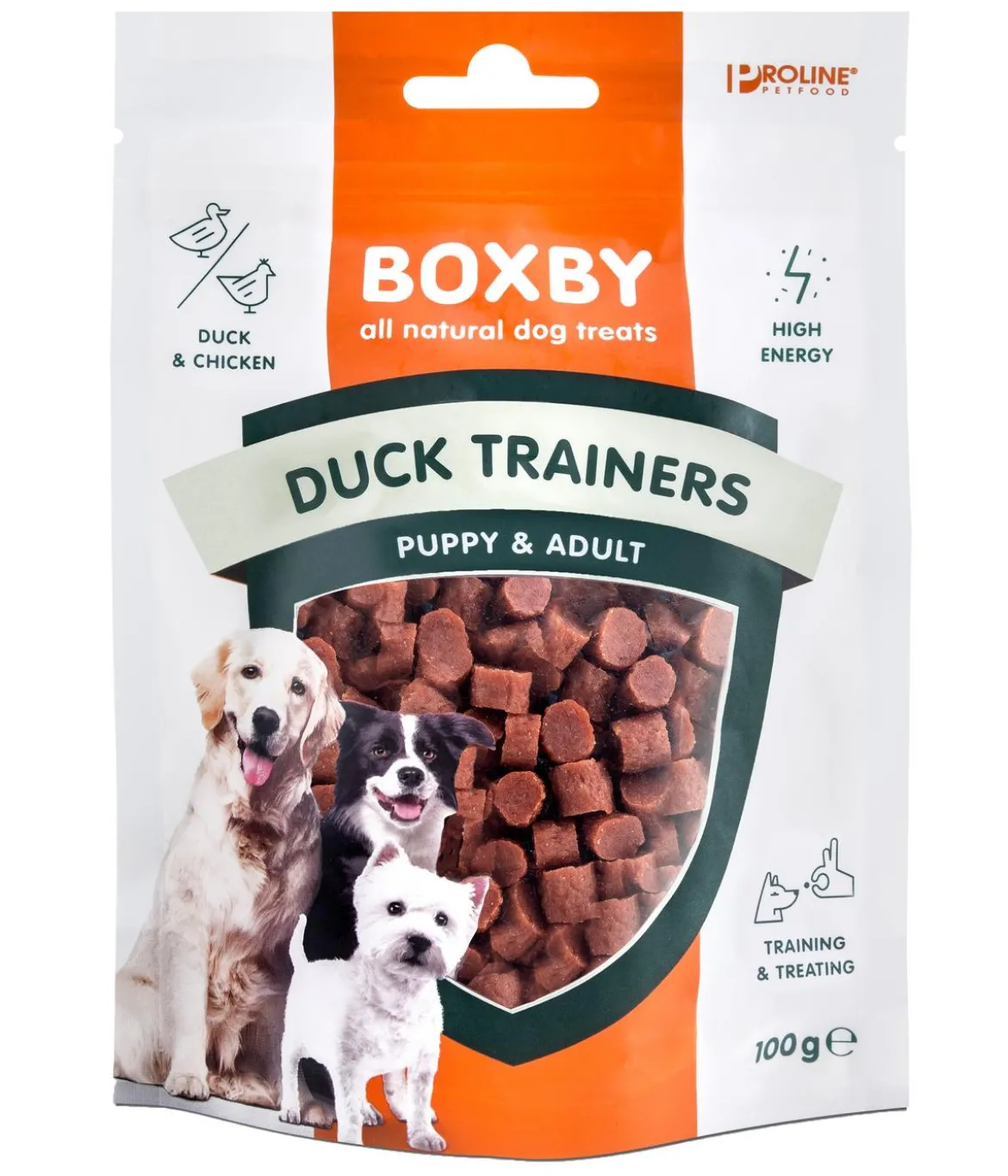 Boxby Hundesnack Duck Trainers, 100 g