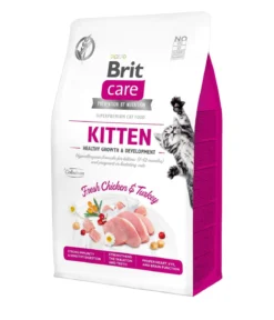 Brit Care Trockenfutter für Katzen, Kitten, Huhn & Truthahn