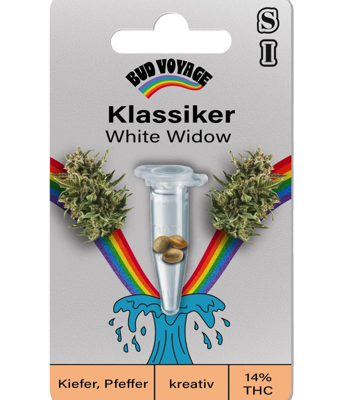 Bud Voyage Hanfsamen Klassiker White Widow, 3 Stk.