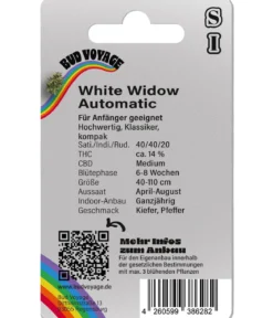 Bud Voyage Hanfsamen Klassiker White Widow, 3 Stk.