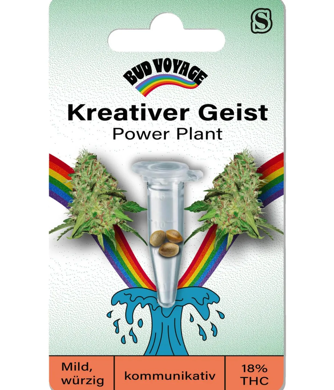 Bud Voyage Hanfsamen Kreativer Geist Power Plant, 3 Stk.